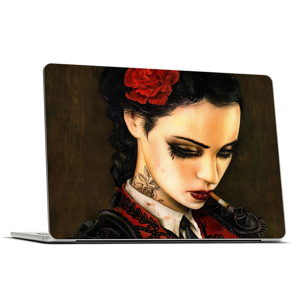 Bull Fight Her MacBook Skin