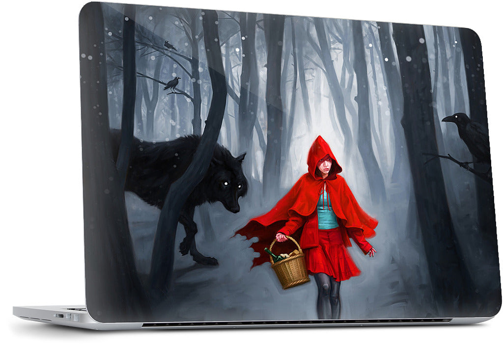 Little Red Riding Hood MacBook Skin