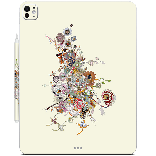 Chaos Bloom Spring Irritation iPad Skin