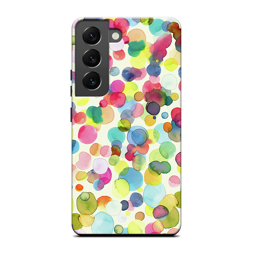 Watercolor Colorful Drops Samsung Case