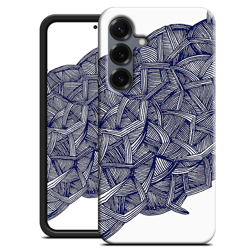 blue lines Samsung Case