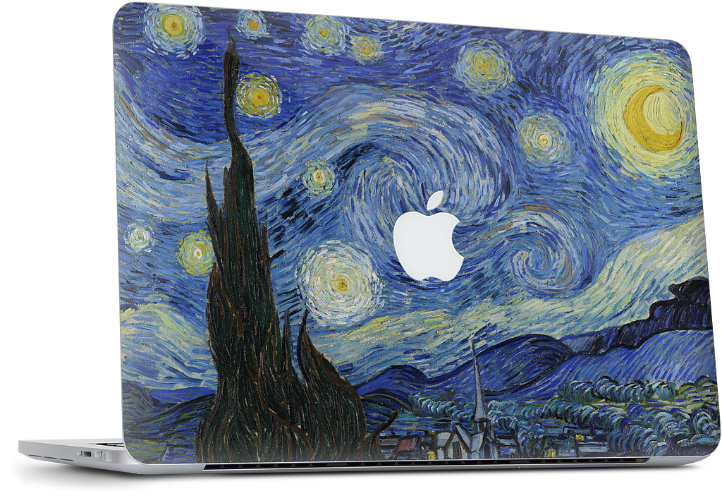 Starry Night MacBook Skin