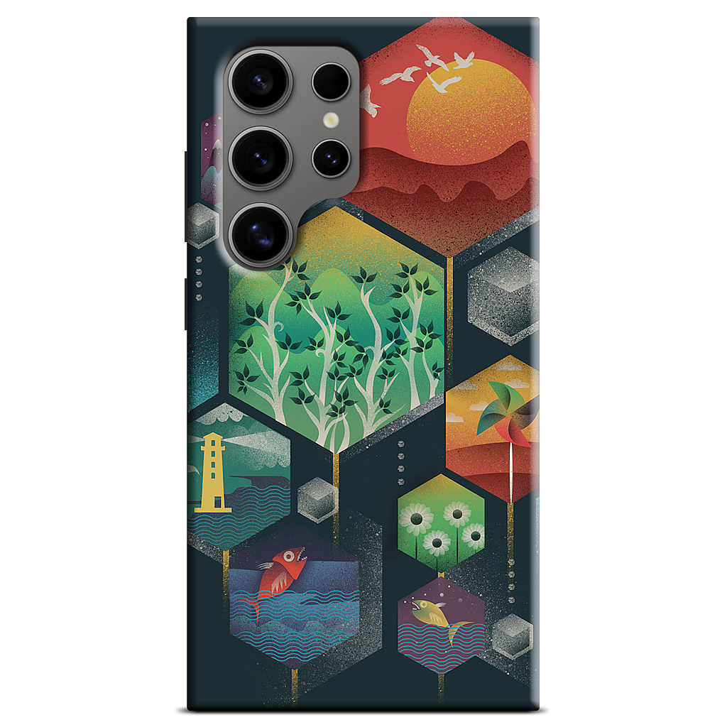 Geometrical Wonders Samsung Case
