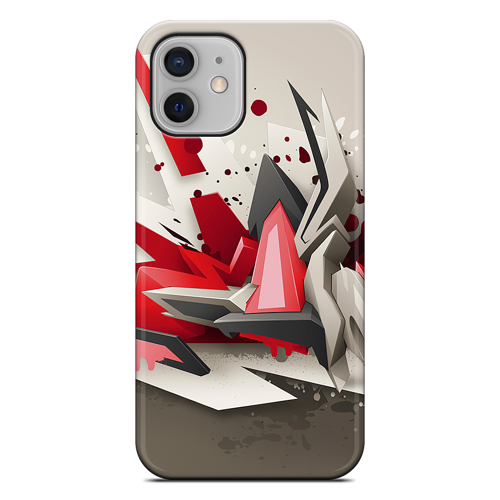 Red Metal iPhone Case