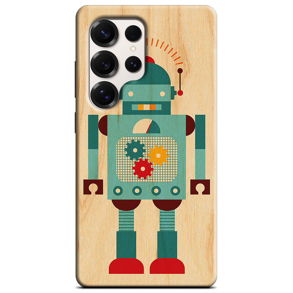 Blue Robot Samsung Case