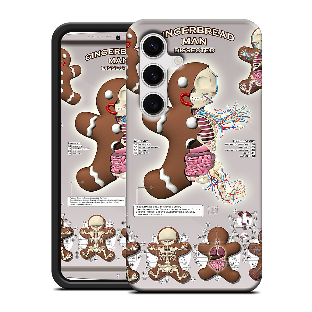 Gingerbread Man Dissected Samsung Case