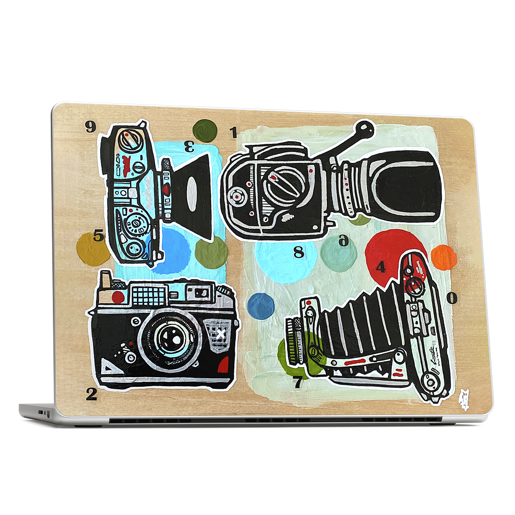 Watch It Happen MacBook Skin