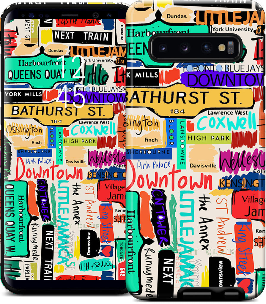 Toronto words Samsung Case