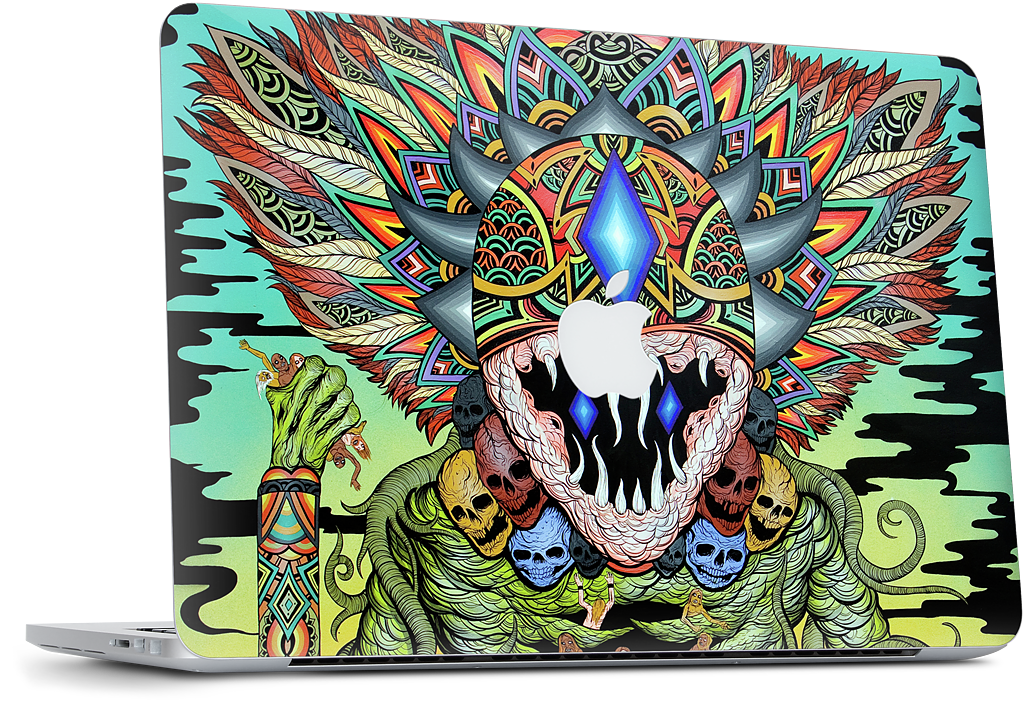 A Gleaming Destroyer MacBook Skin