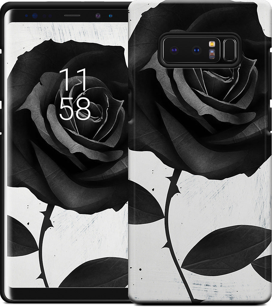 Fabric Rose Samsung Case