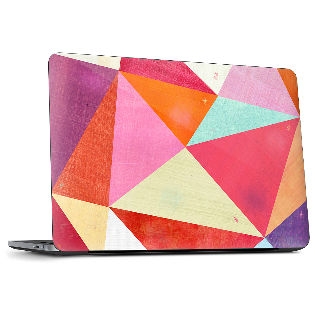 Pink Triangle Dell Laptop Skin