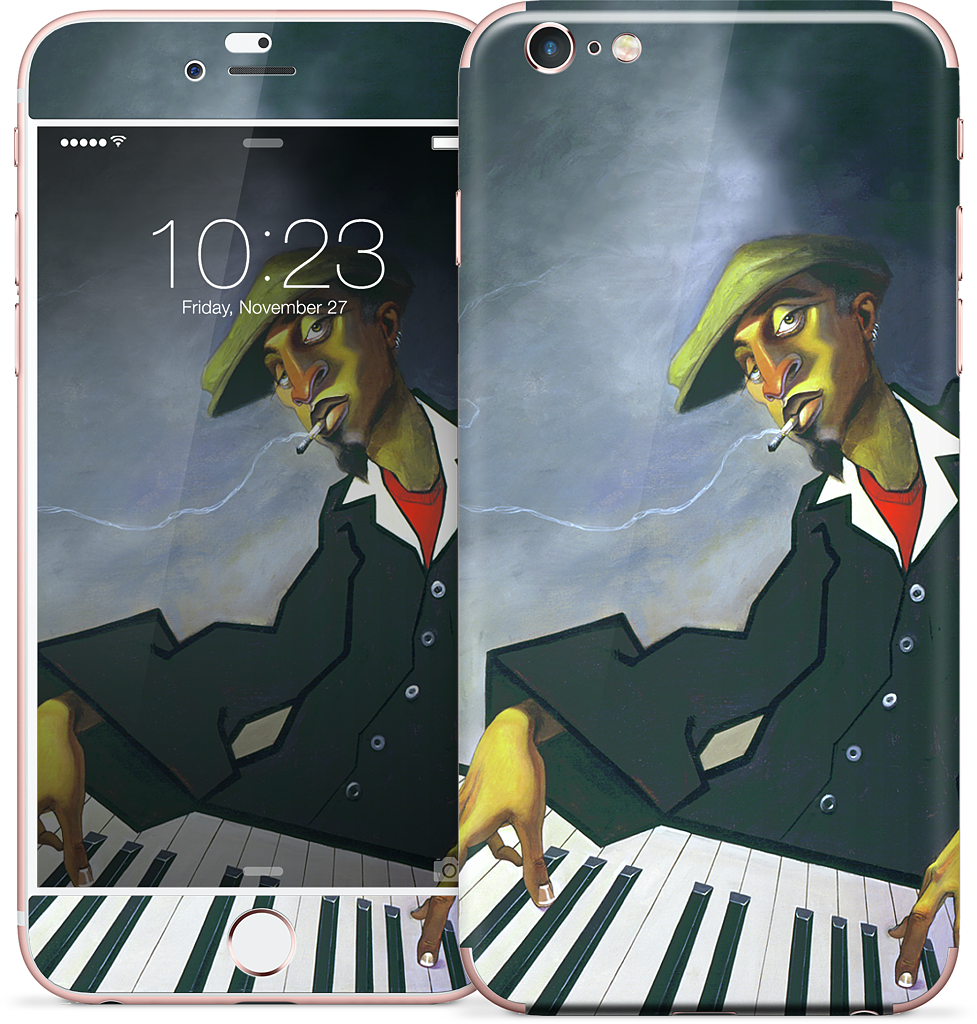 Piano Man II iPhone Skin