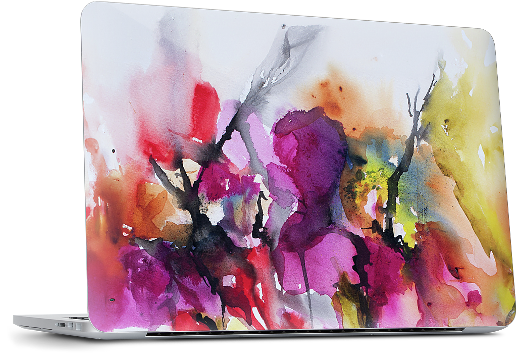 Fallen Flowers MacBook Skin