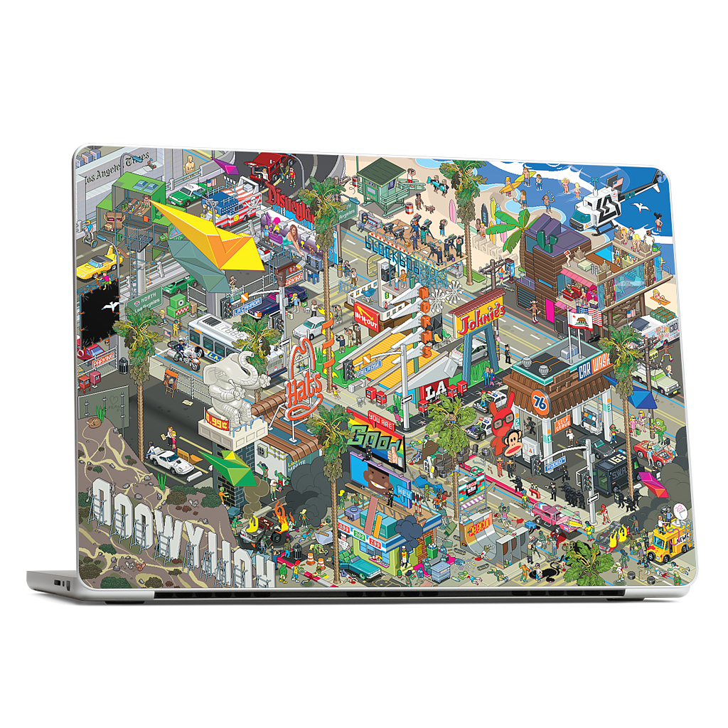 Los Angeles MacBook Skin