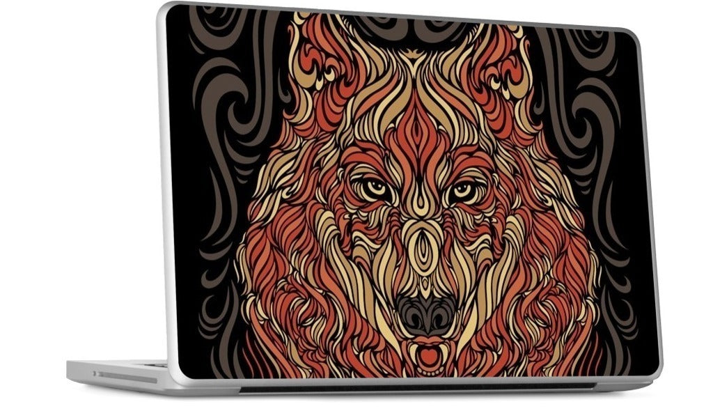 The Lone Wolf MacBook Skin