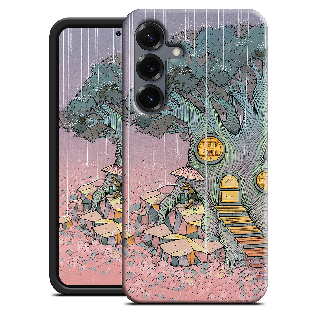 Rainy Day In The Library Samsung Case
