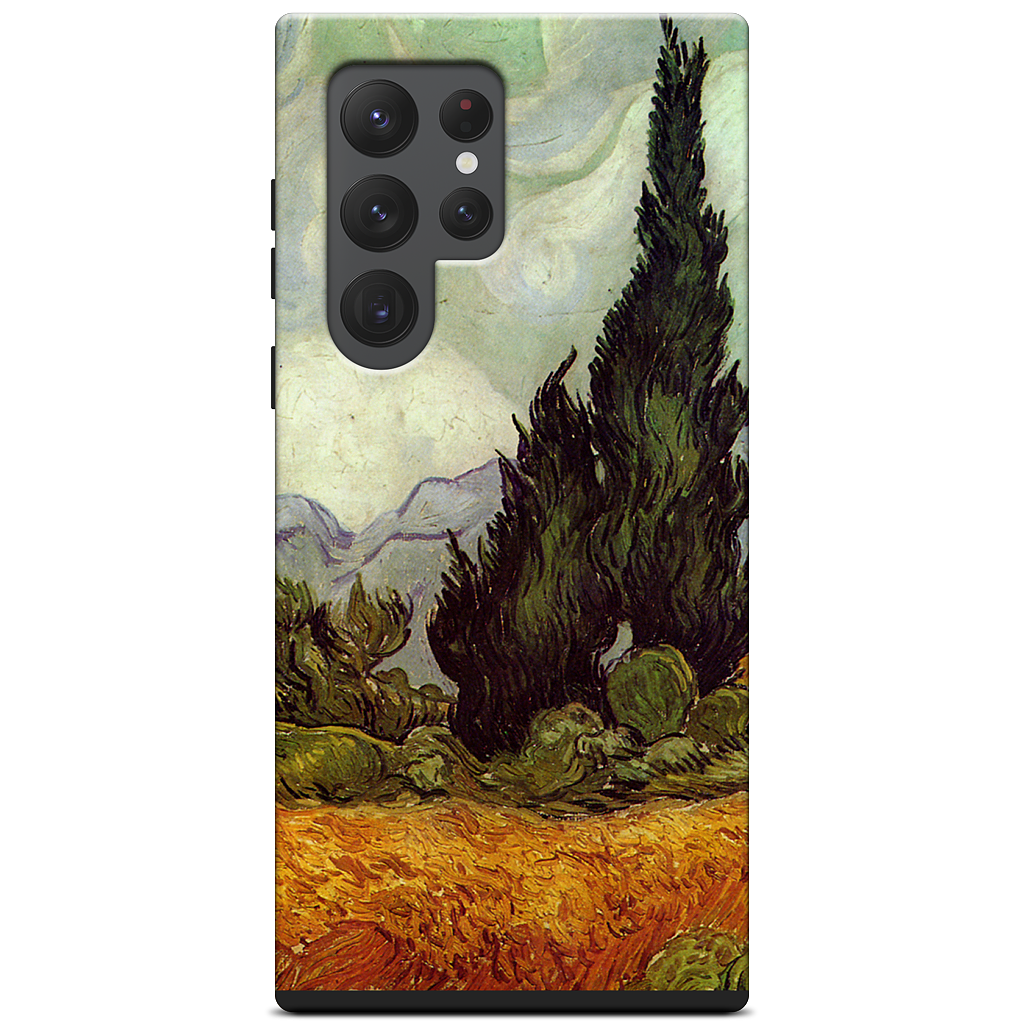 A Wheatfield with Cypresses Samsung Case