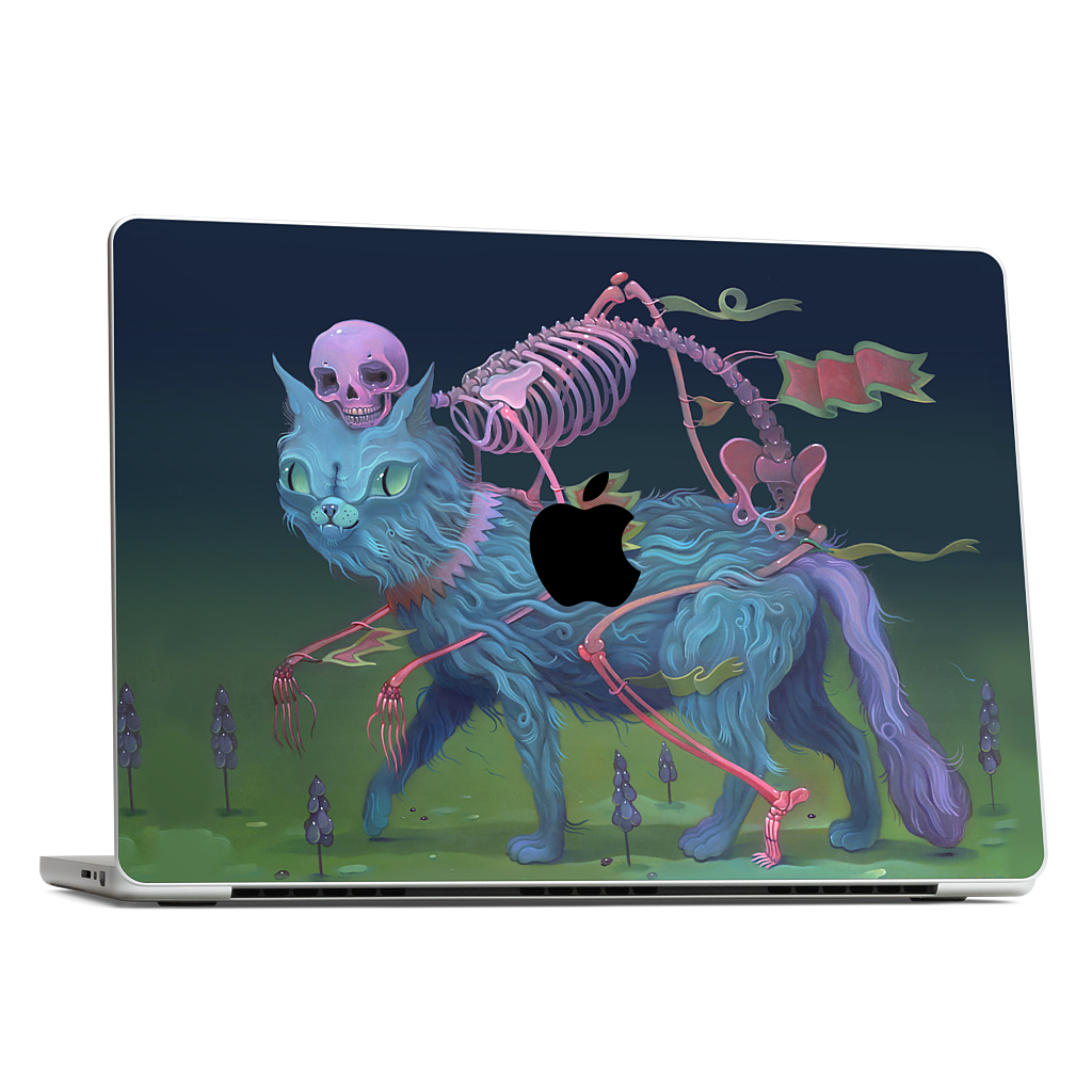 Bone Guide MacBook Skin