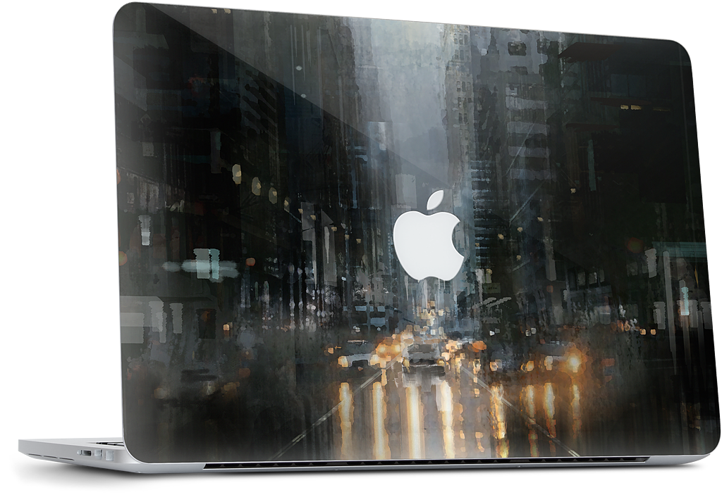 October Rain MacBook Skin