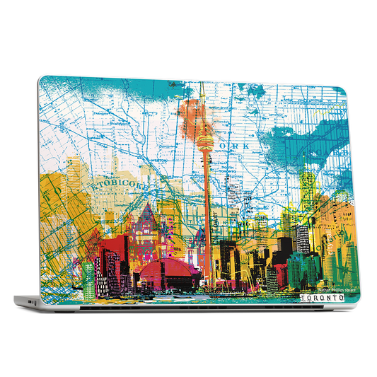 Toronto Skyline MacBook Skin