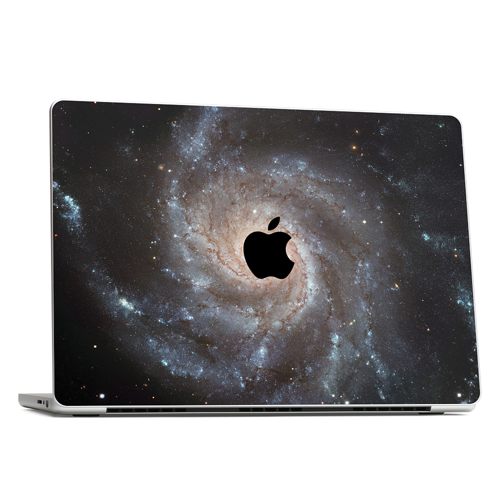 Pinwheel Galaxy MacBook Skin