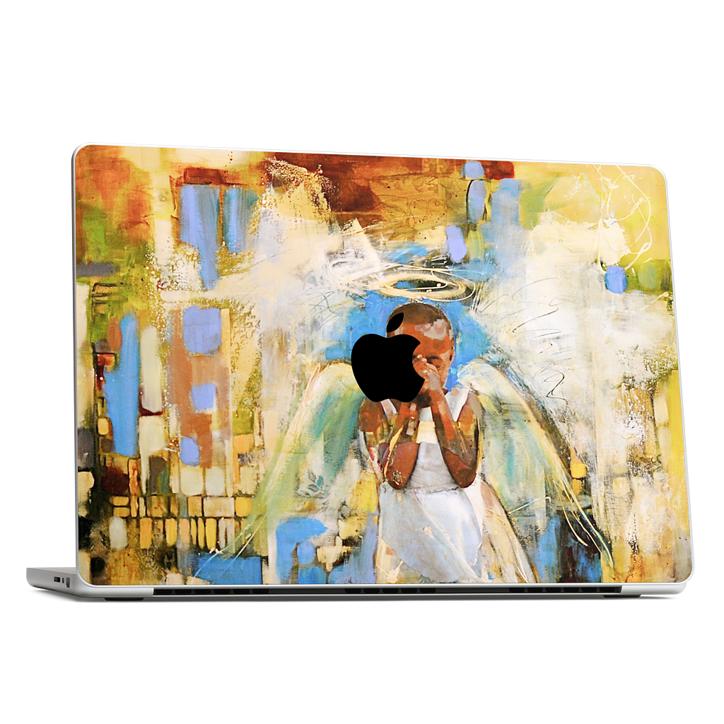 Shy Angel MacBook Skin