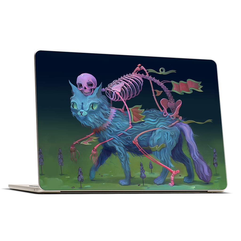 Bone Guide MacBook Skin