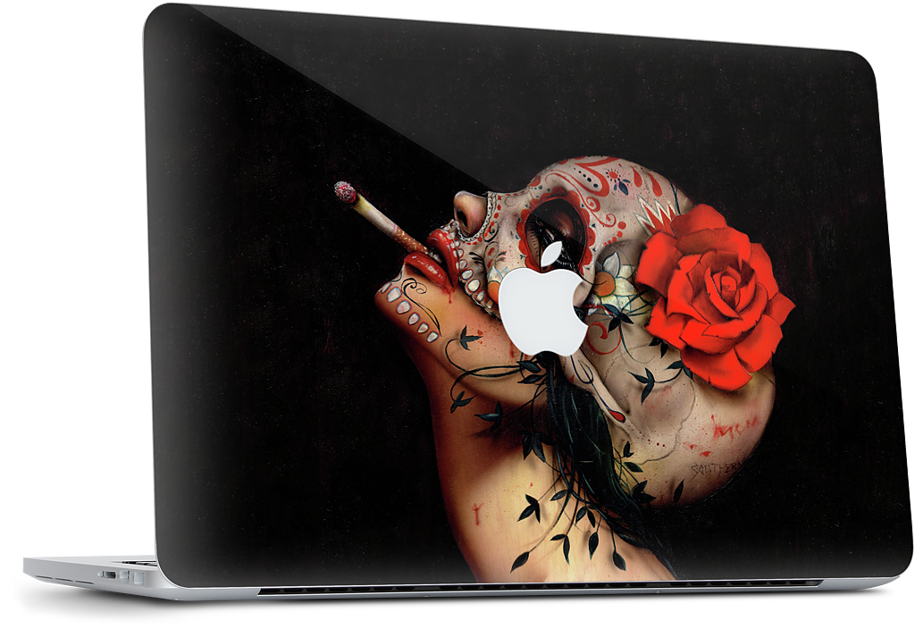 Viva La Muerte MacBook Skin