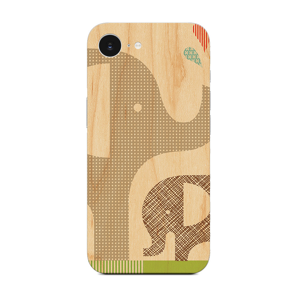Elephant with Calf iPhone Skin