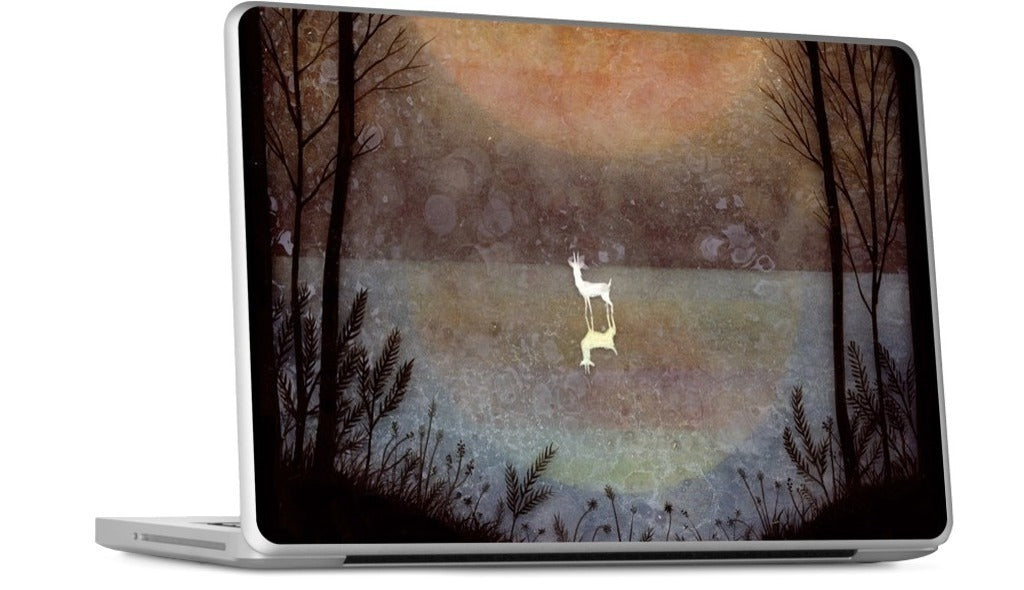 A Placid Pause MacBook Skin