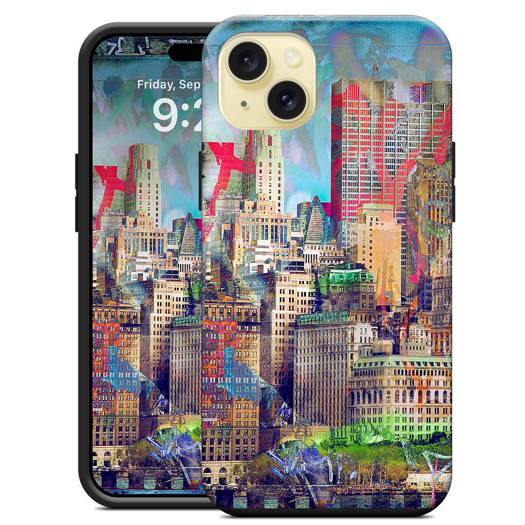 Graffiti Skyline iPhone Case