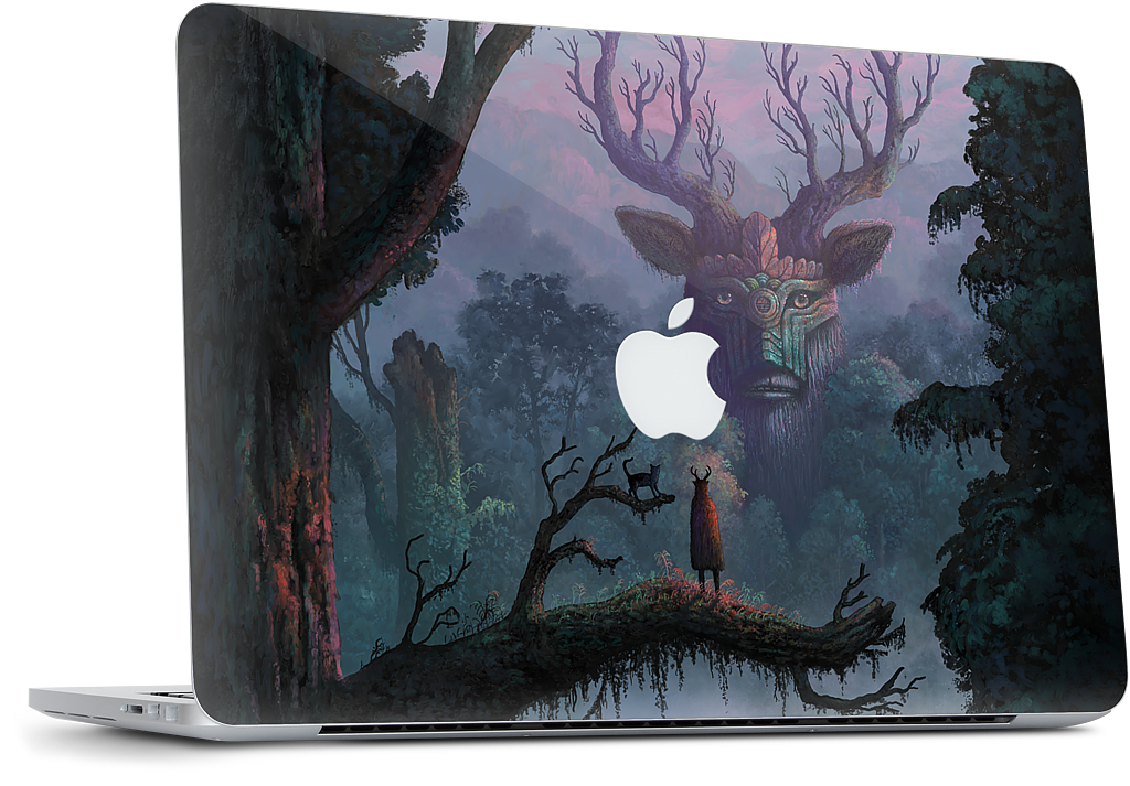 Face of the Ancient MacBook Skin