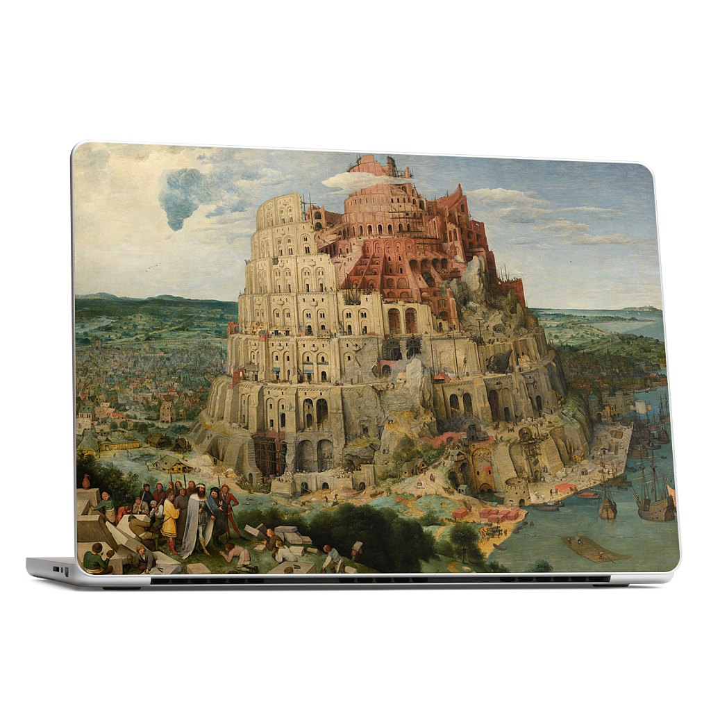 The Tower of Babel MacBook Skin