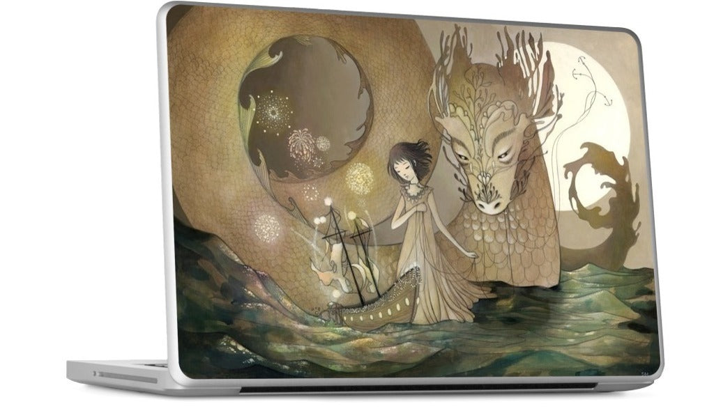 Water Dragon MacBook Skin