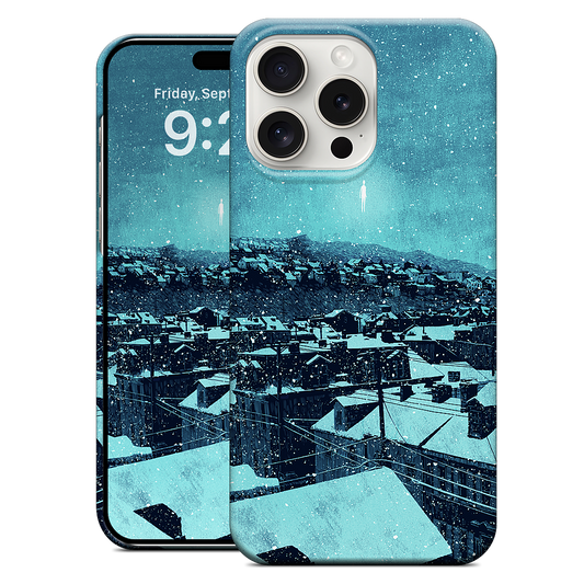 "we wait out the storm, and i am floored" iPhone Case