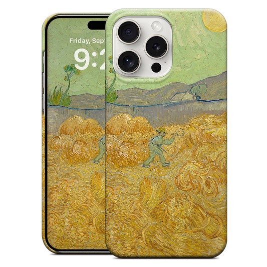 Wheatfield with a Reaper iPhone Case