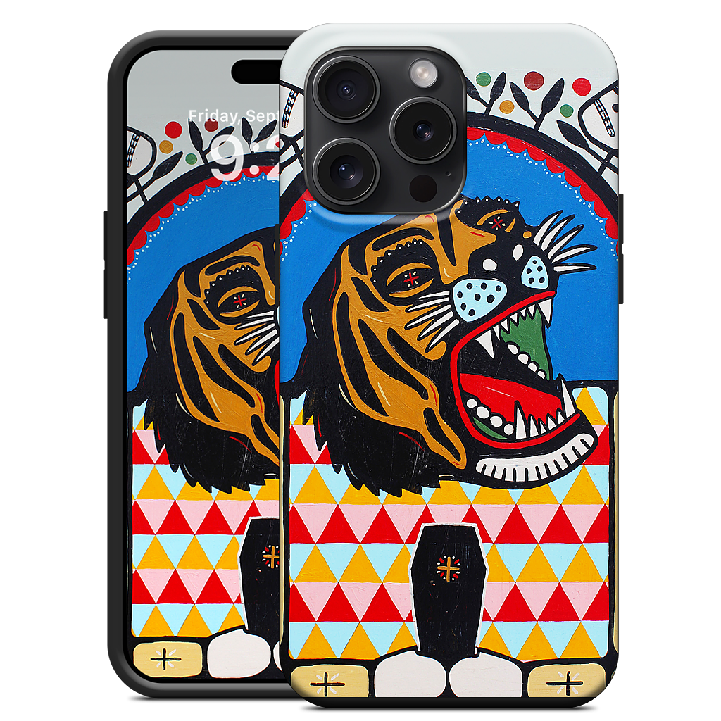 Tiger Coffin iPhone Case