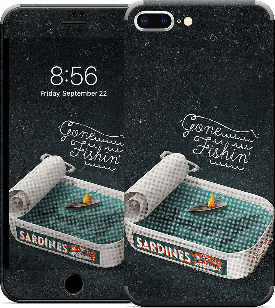 Gone Fishin' iPhone Skin
