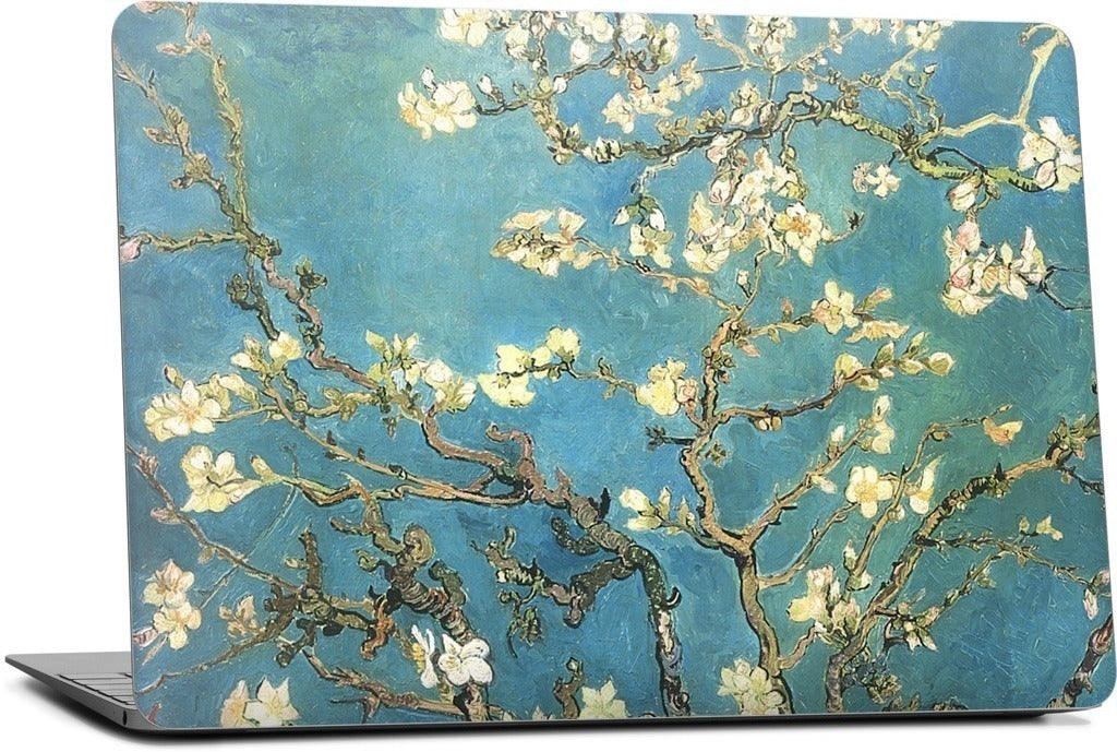 Almond Branches in Bloom MacBook Skin