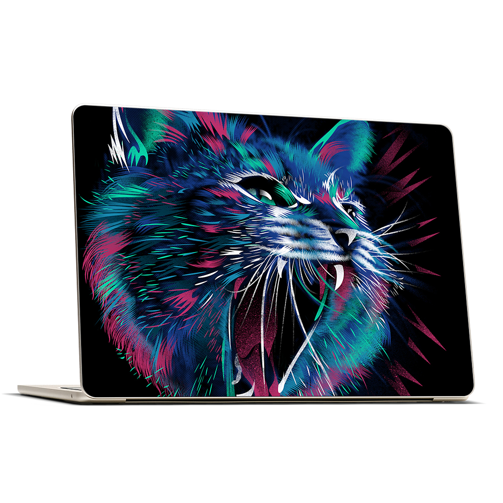 WILD CAT MacBook Skin