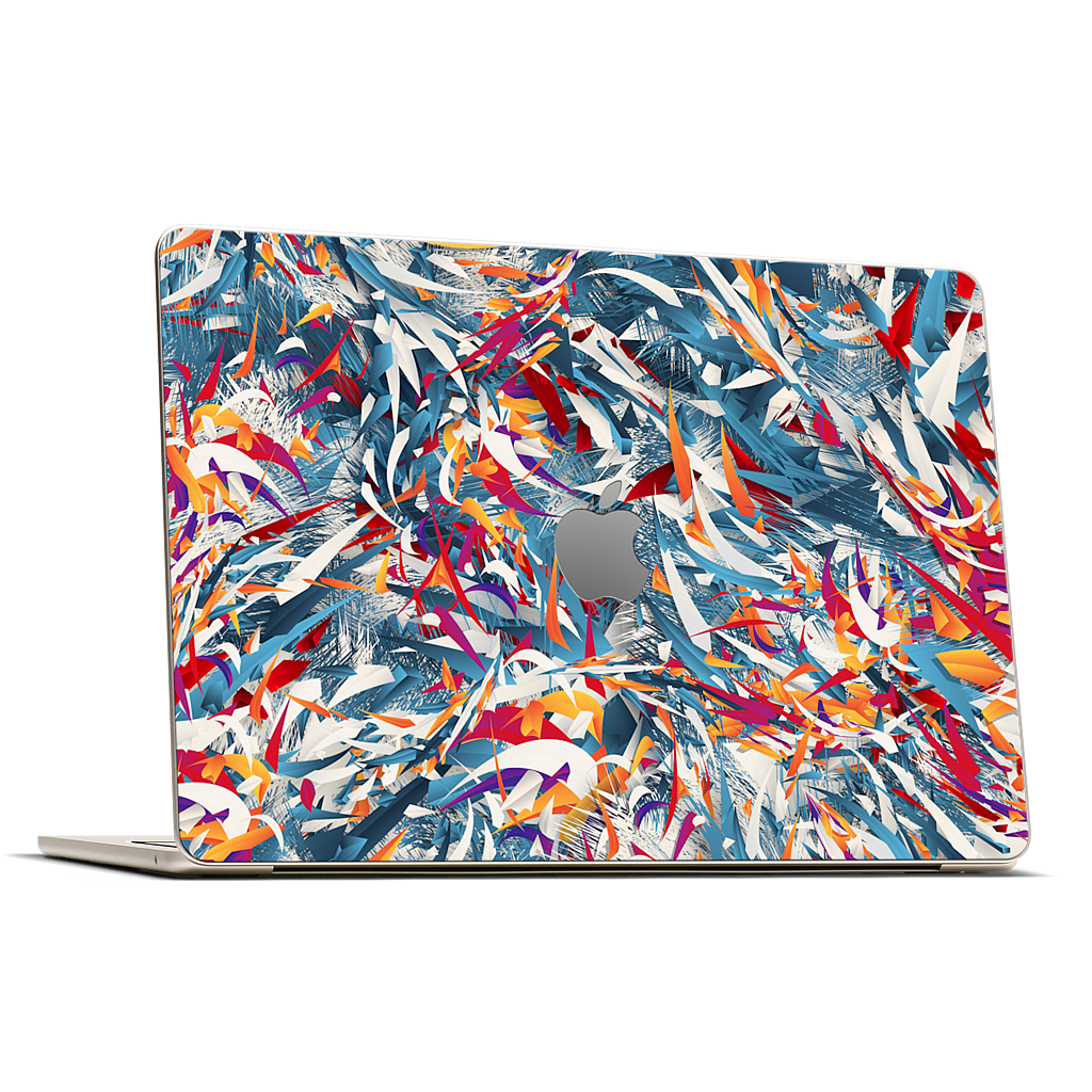 Excited Colours MacBook Skin
