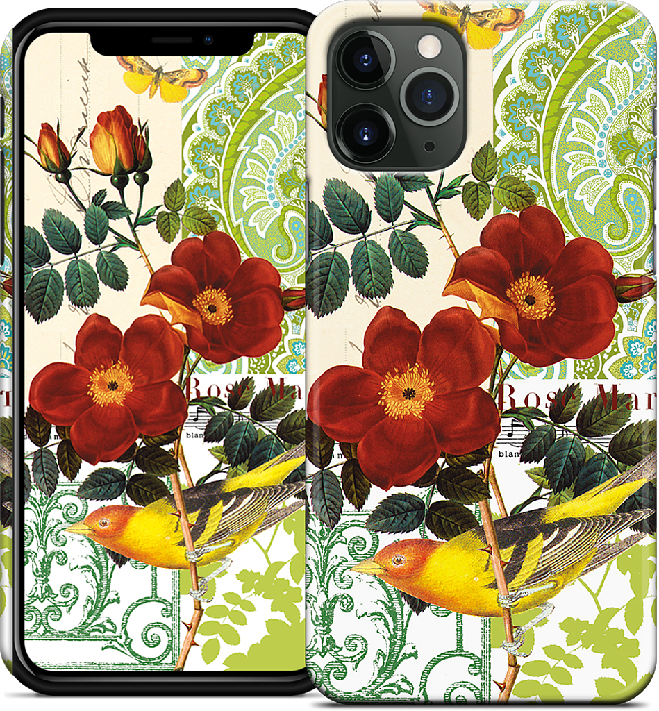 Rose Collage iPhone Case
