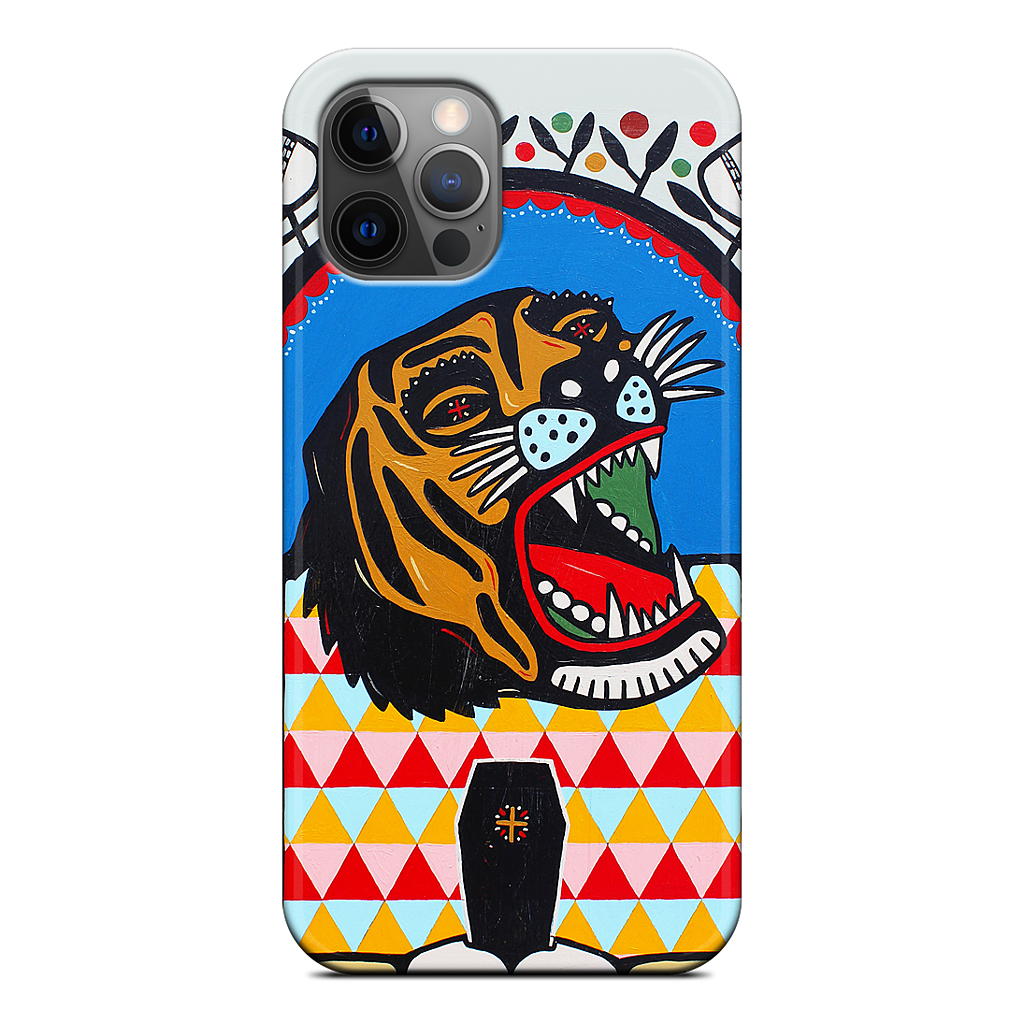 Tiger Coffin iPhone Case
