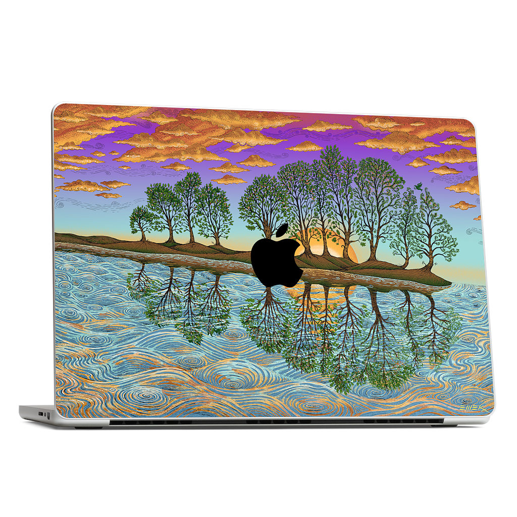 Guitar In Sea Major MacBook Skin