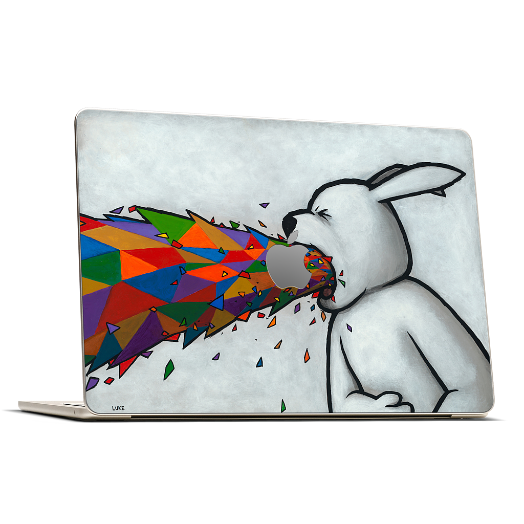Some Trends Want To Make Me Puke MacBook Skin