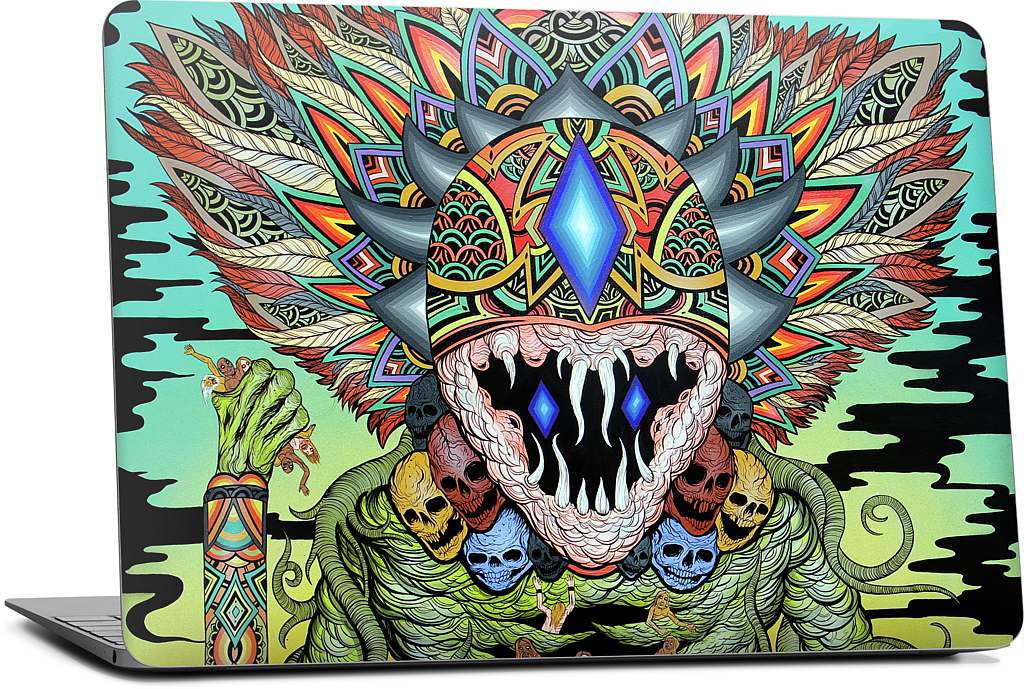 A Gleaming Destroyer MacBook Skin