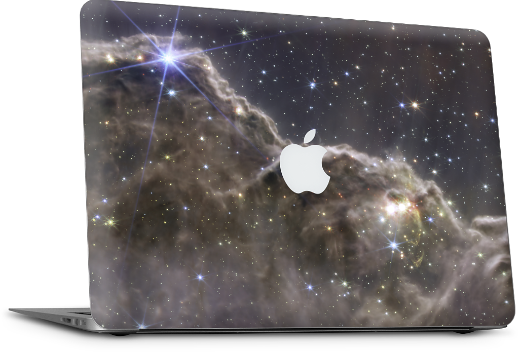Cosmic Cliffs of Carina (MIRI and NIRCam Image) MacBook Skin