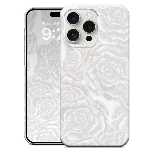 White Rose iPhone Case