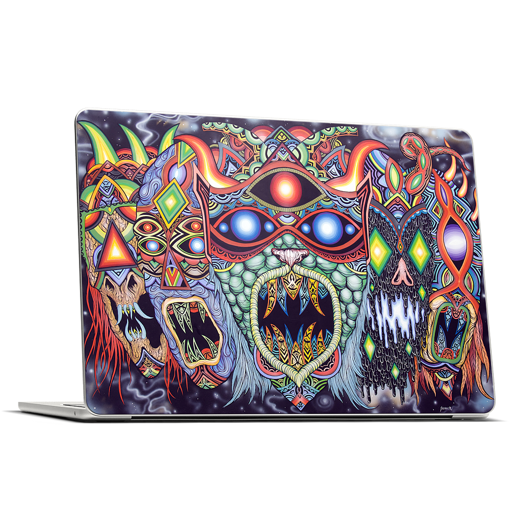 The Gods Beyond The Dark MacBook Skin
