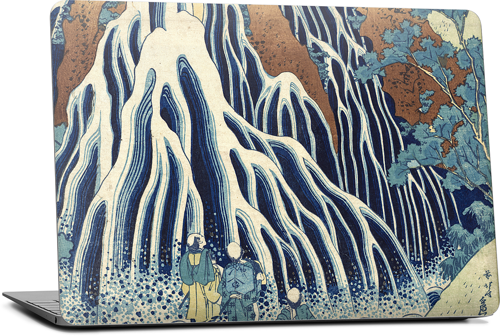 The Kirifuri Waterfall at Mt. Kurokami MacBook Skin